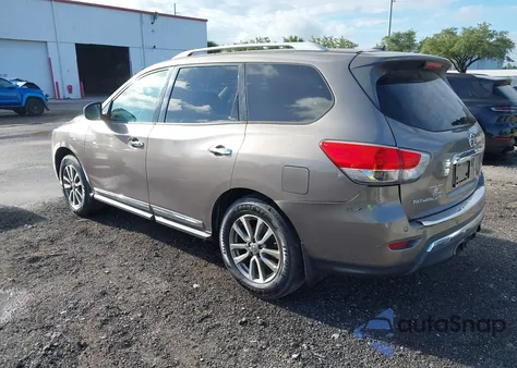 2014 Nissan Pathfinder Sl из США, поврежденный, VIN 5N1AR2MN4EC666193